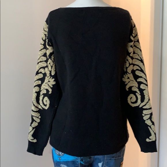 Spanner sweater with gold details on sleeves - Picture 5 of 5